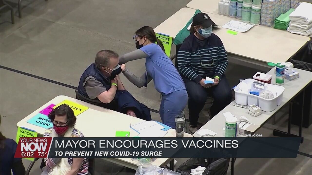 Lima Mayor Berger encouraging residents to get vaccinated to avoid additional surge in COVID-19 cases